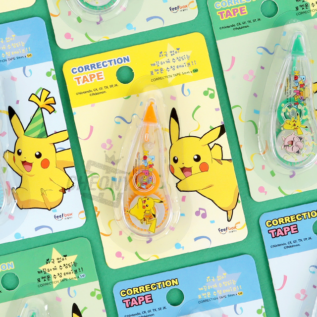 POKEMON Mini Correction Tape, Random