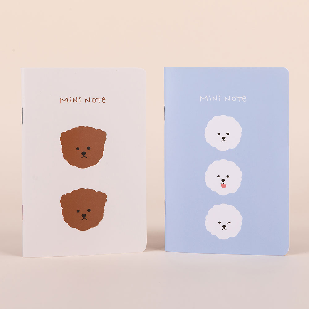 Mini Note 2P - Bichon & Poodle (Free)