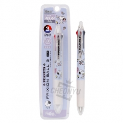 Snoopy Frixion Ball 3-in-1 Ballpoint Pen 0.38mm
