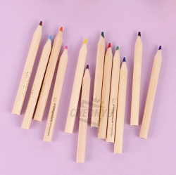 Pokemon 12-Color Mini Wooden Colored Pencils, Random
