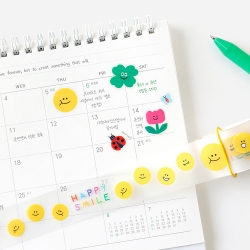 Smile Roll Sticker