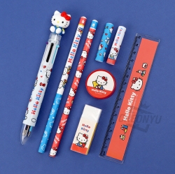 Sanrio Characters Stationery Set with Case - Hello Kitty