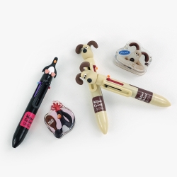 Wallace and Gromit Mini Figure 6-Color Ballpoint Pen (1set of 20) 
