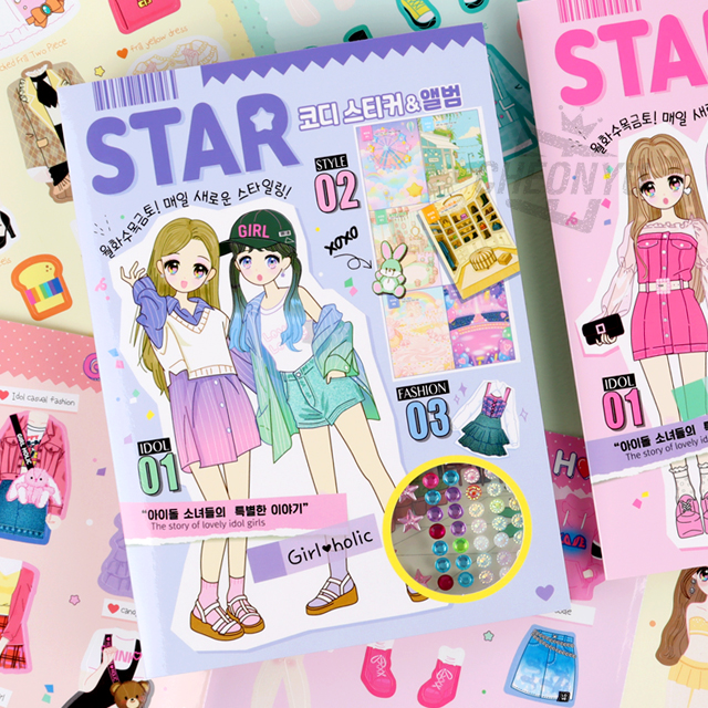 Star cody sticker album, Random