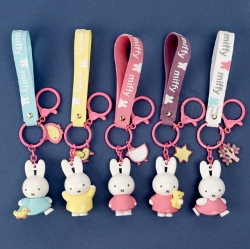 Miffy Random Figure Keyring