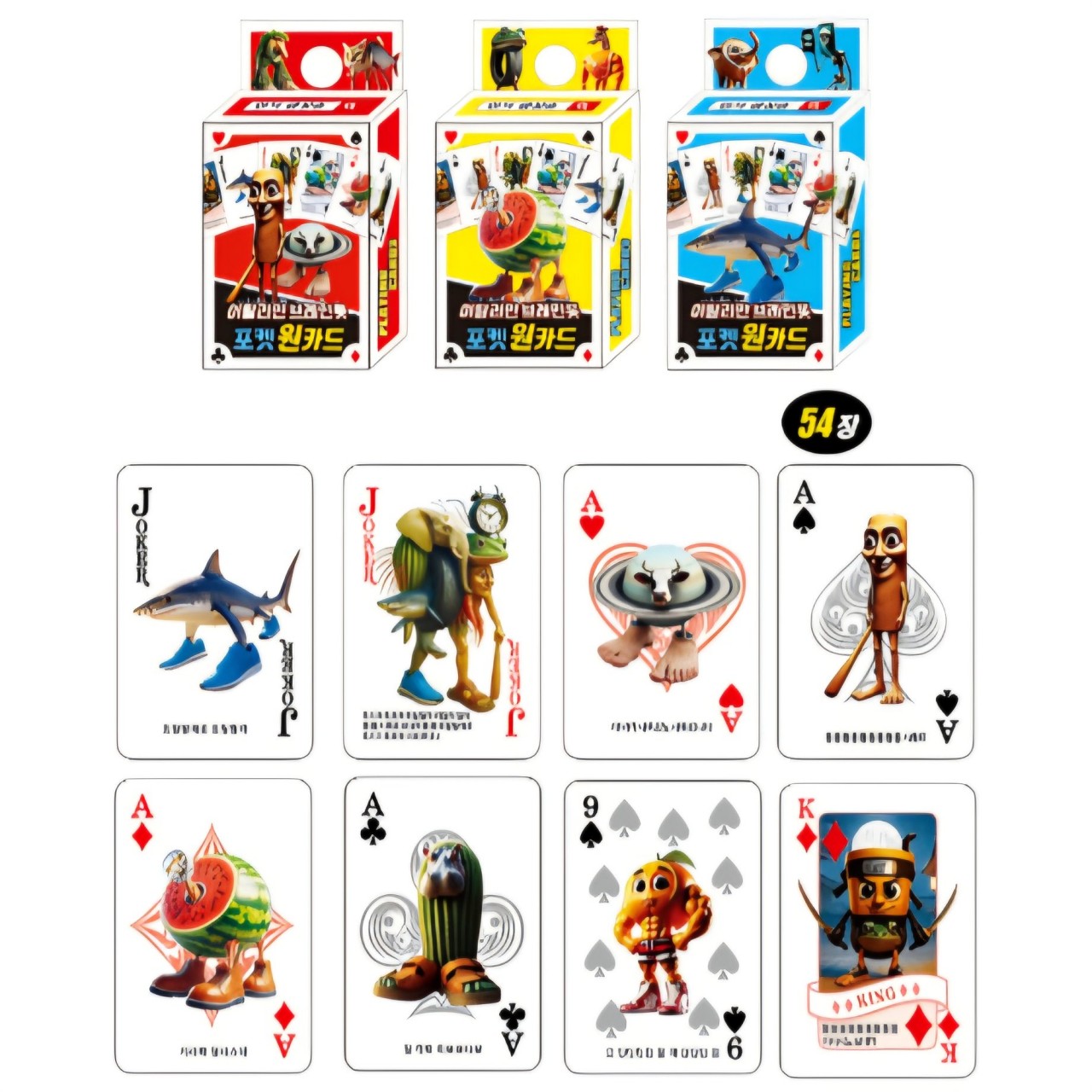 Italian Brain Lot Pocket One Card, Random