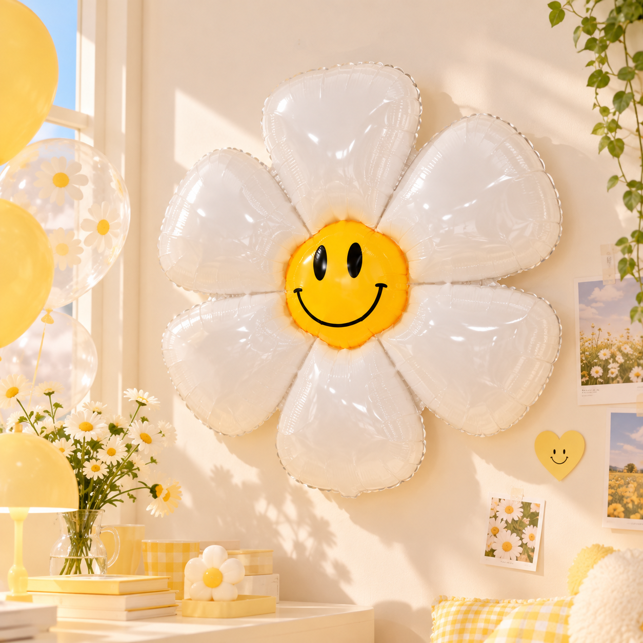 76 cm Daisy Foil Balloon