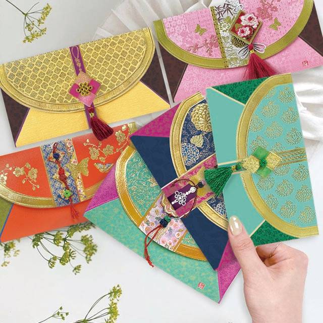 Traditional Hanbok Envelopes 