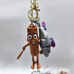 Italian Brain Rot Joint Keyring (Random) 