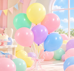 30cm macaron mixed balloon 6p