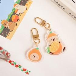 Kiki Quokka Jeju Hallabong Acrylic Key Ring