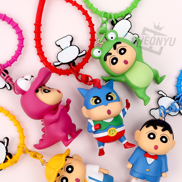 Crayon Shin-chan Figure Keyring, Random