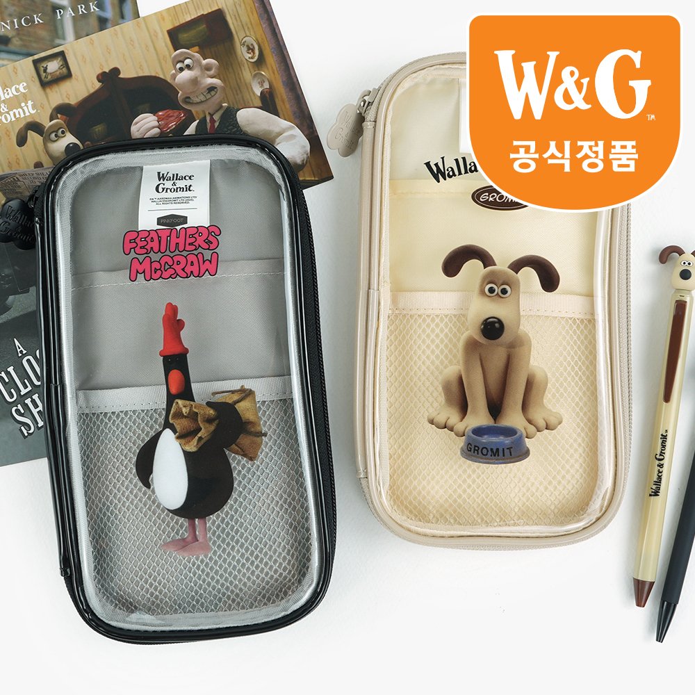 Wallace and Gromit Transparent Slim Case