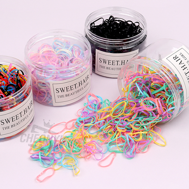 Hair rubber band (round case)