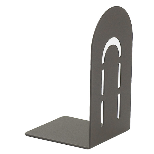 Window-Shaped Bookend Black ,Set of 2pcs