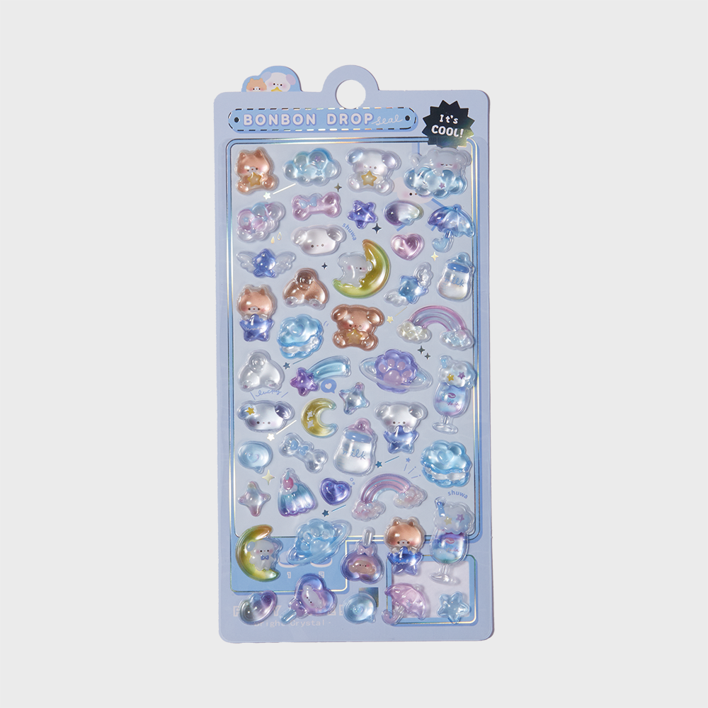 3D Crystal Sticker BonBon Drop Bonbonland 09 Mong's Universe