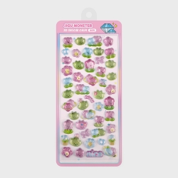 3D Crystal Sticker Earth Monster Series