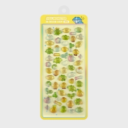 3D Crystal Sticker Earth Monster Series