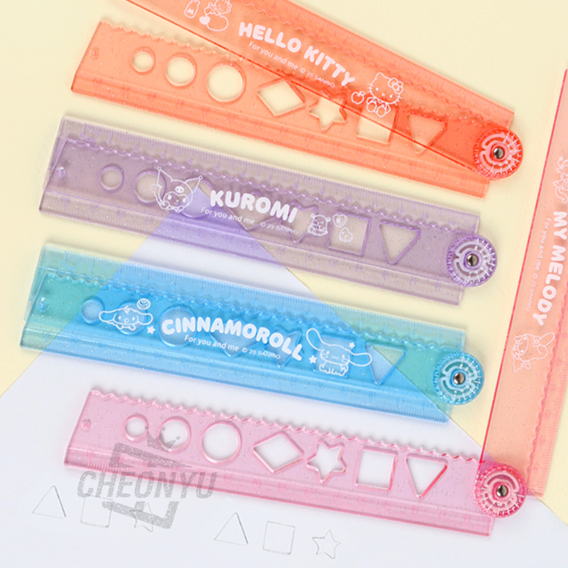 Sanrio Shaped Layered Ruler 30cm