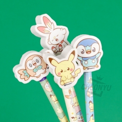 Pokemon Eraser and Pencil Set,Random