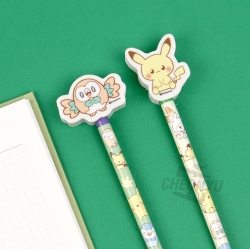 Pokemon Eraser and Pencil Set,Random