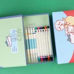 Chiikawa Big Multi Compartment Paperboard Pencil Case, Random