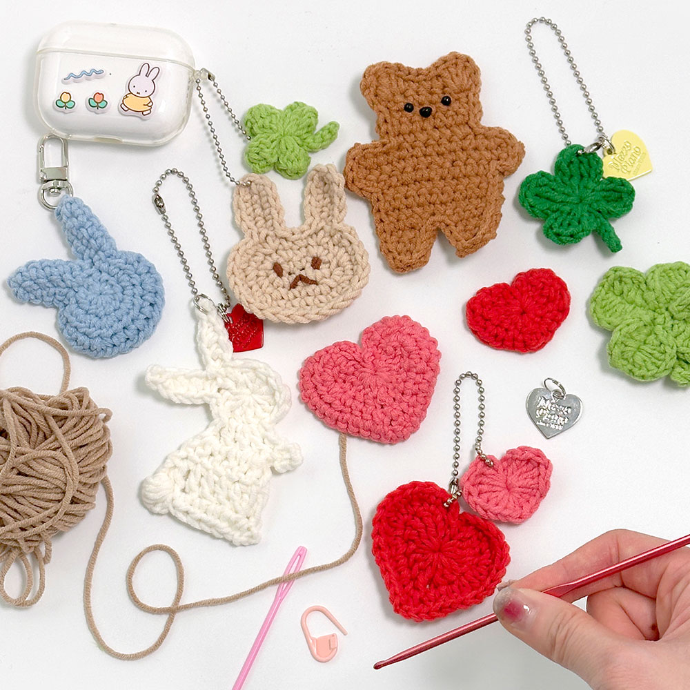 Crochet Keychain Making, Random