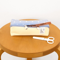 on the table cube pencil case dot