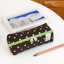 on the table cube pencil case dot