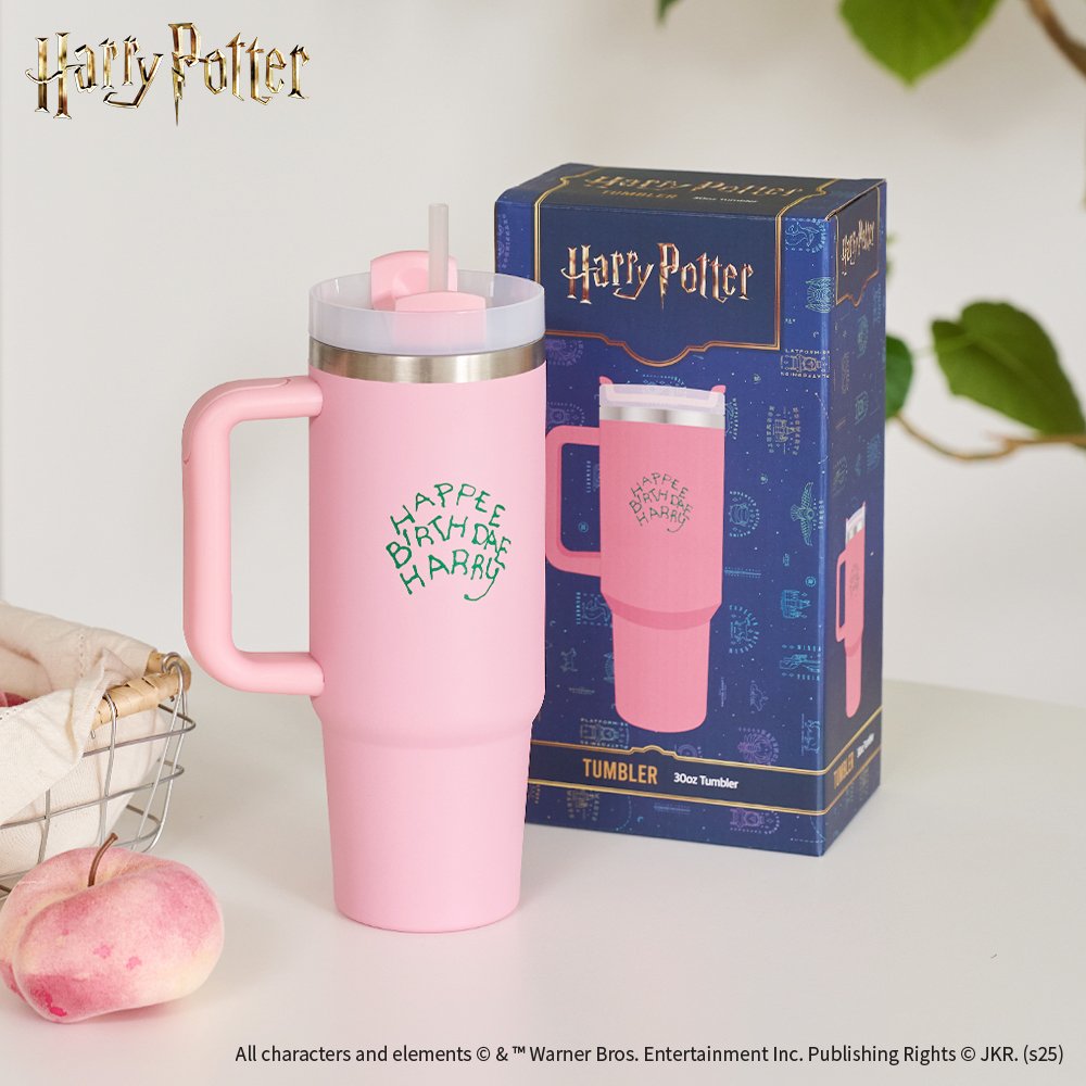 Harry Potter 30oz Tumbler, Happy Birthday