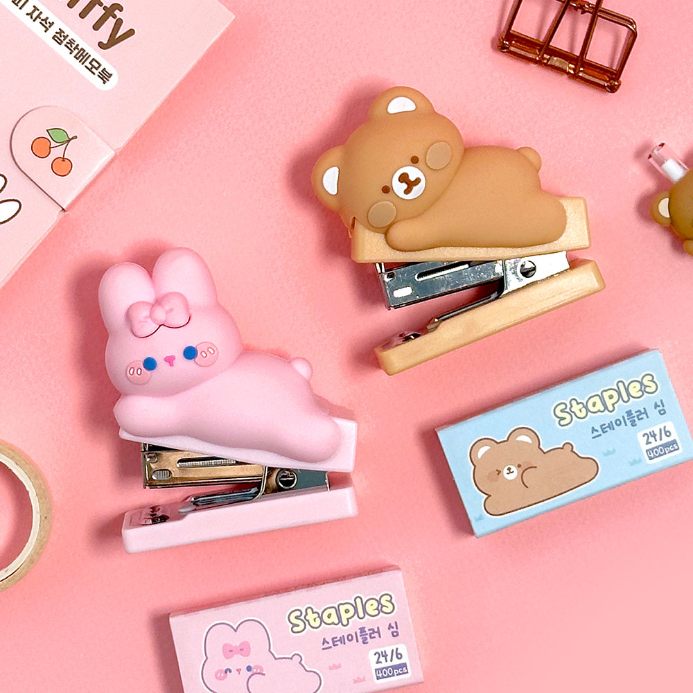 Animal Figure Stapler Set, Random