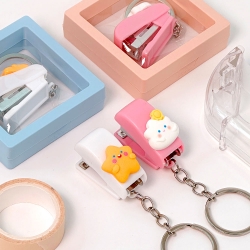 Mini Stapler Keyring, Random