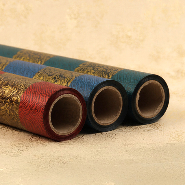 Metal Roll Traditional Dragon Robe Wrapping Paper