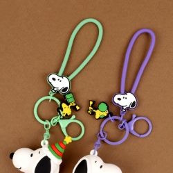 Peanuts Snoopy Christmas Figure Keyring, Random