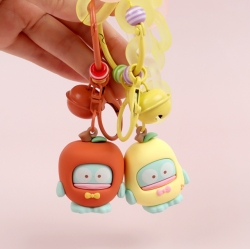 Hangyodon Fruits Figure Keyring, Random