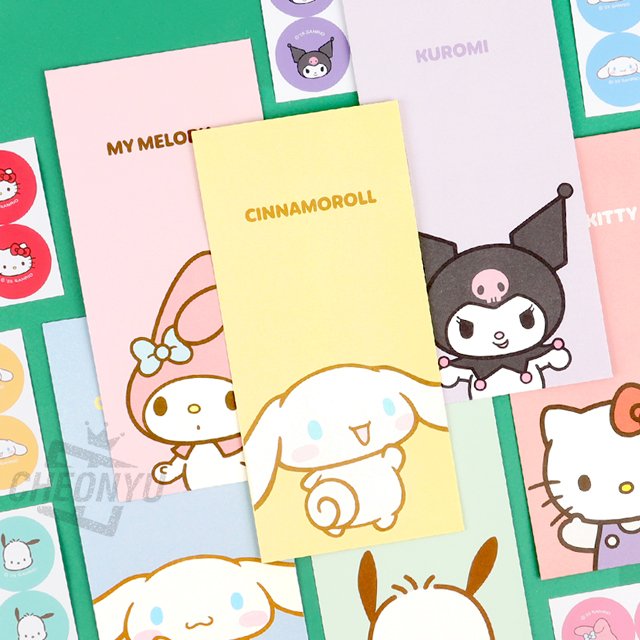 Sanrio Envelope 5sheets, 30pcs