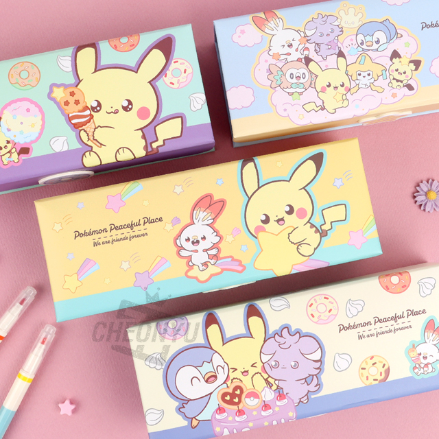 Pokemon Paperboard Pencil Case,Random