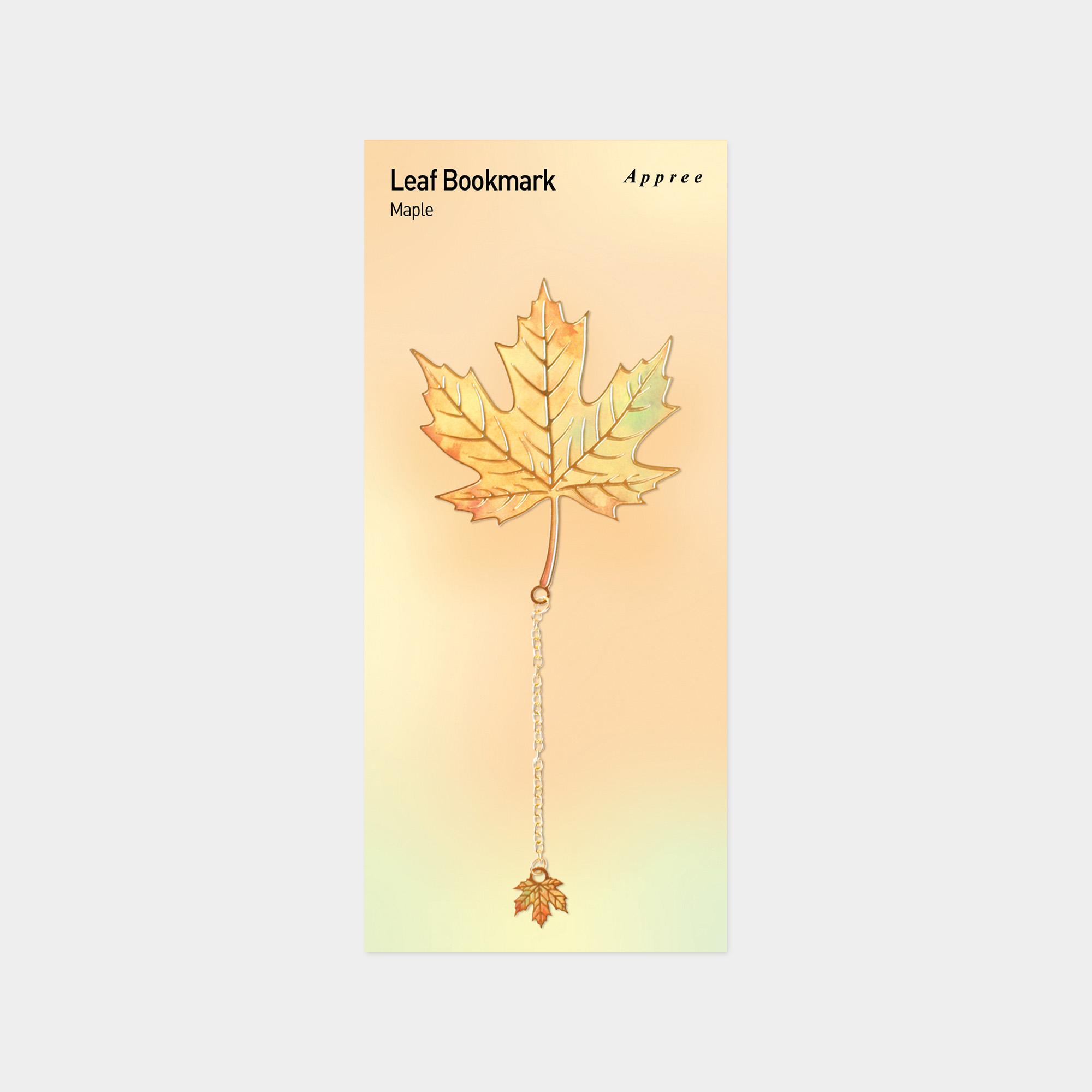 Leaf Bookmark_Maple