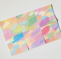 Dalpaper Mix Painting Check memopad
