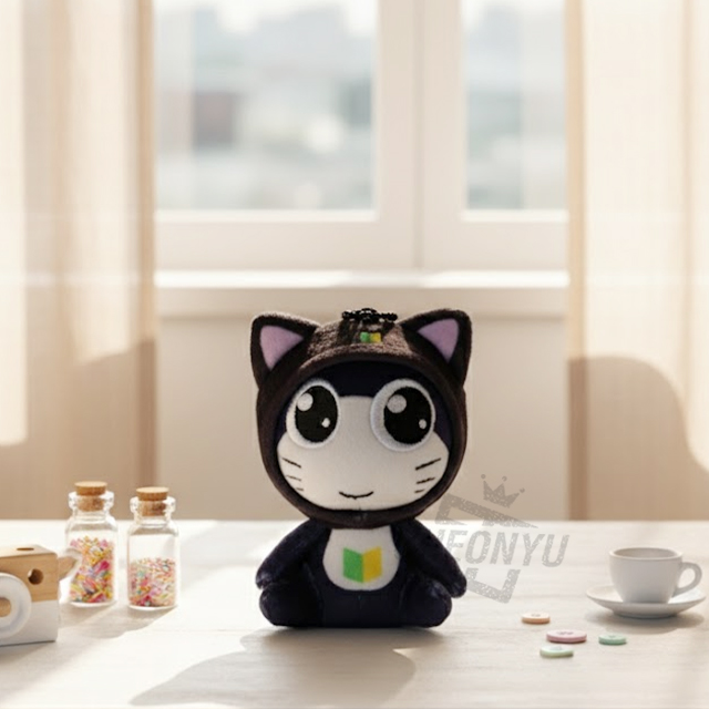 Little Tamama Cat Bag Charm 8cm