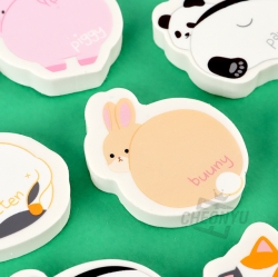 animal collection eraser, Random