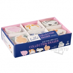 animal collection eraser, Random