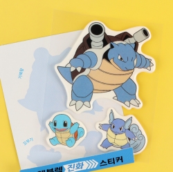 Pocket Monster Emblem Evolution Sticker, Random