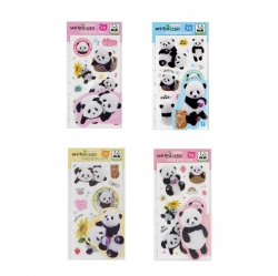 Bao Panda Story Removal Sticker, Random