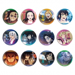 Demon Slayer: Kimetsu no Yaiba Random Pin Badge (12 types)