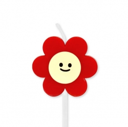 Daisy Candles Mini Party Candles - Smile Happy (4 pieces)