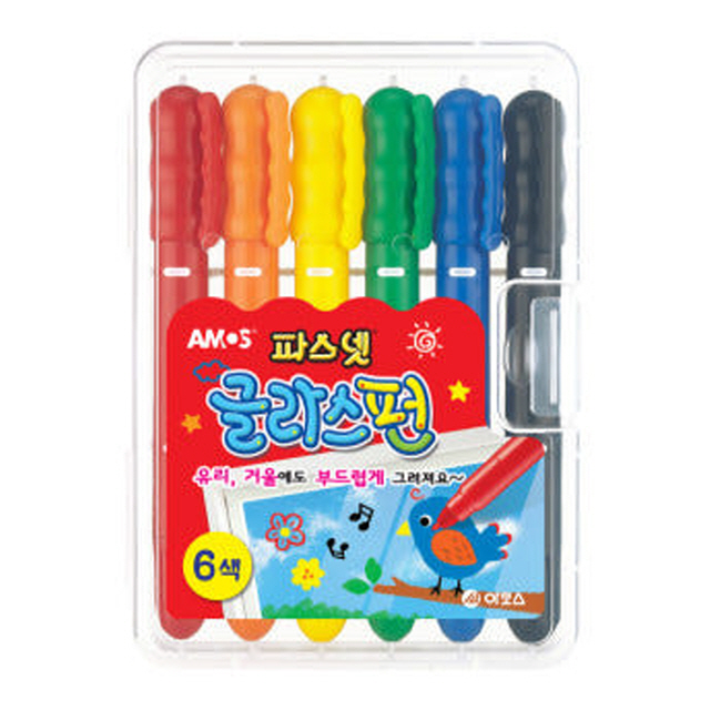 파스넷 글라스펀 6색