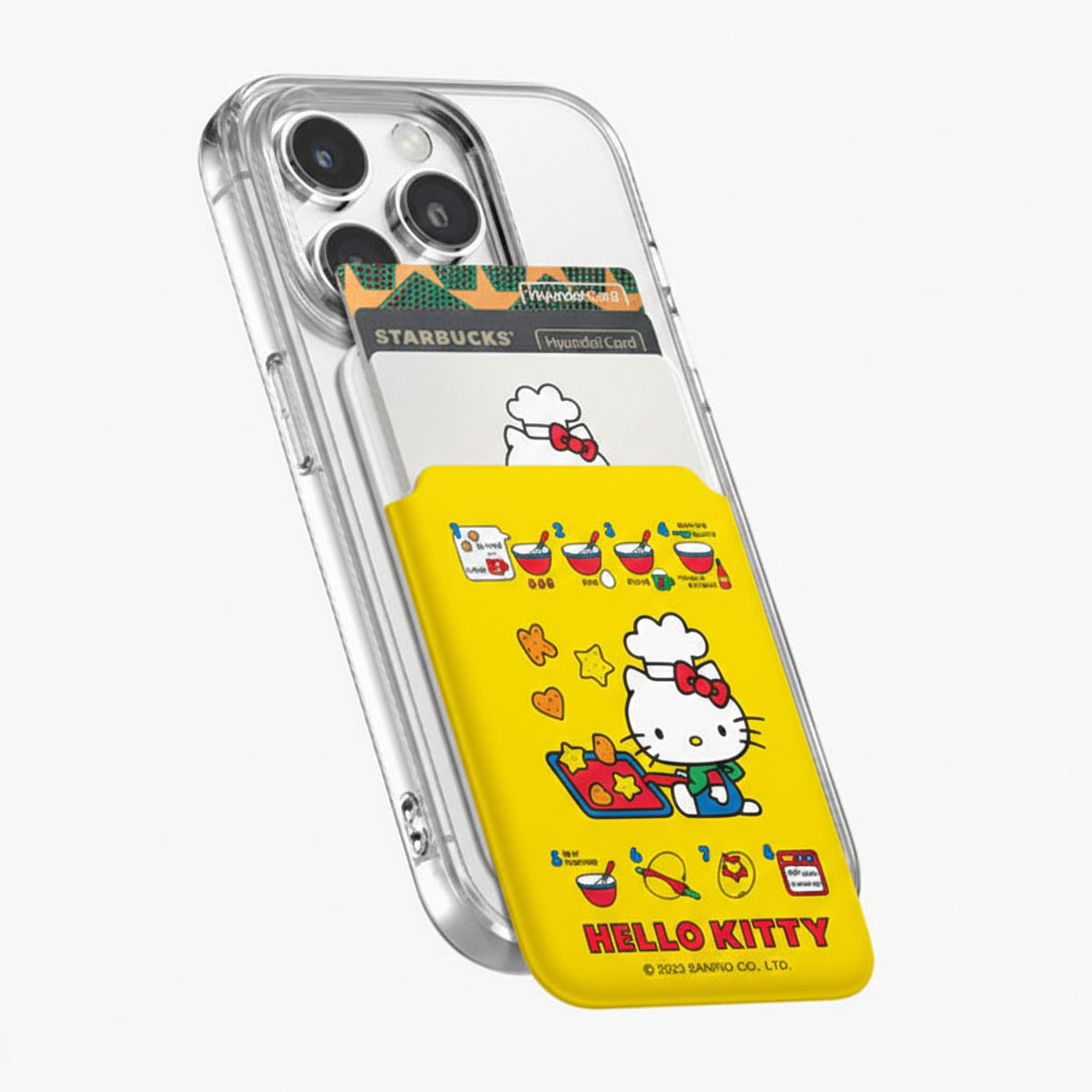 3-Slot Storage MagSafe Card Slot (Matte) _ Hello Kitty Recipe