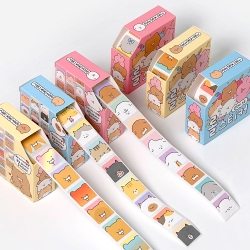 Soonddeoki Crew Roll Stickers 400pcs, Random