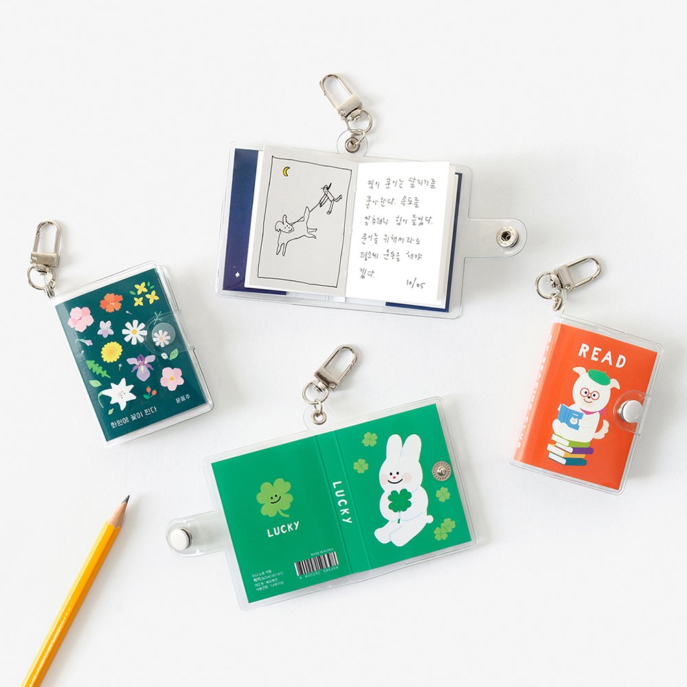 mini note keyring
